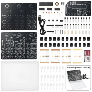 DC5V DIY Electronic Clock Multi-function Digital Clock Soldering Practice Kit - Picture 1 of 24