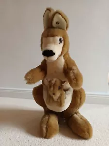 Känguru Steiff,Steiff,Känguru,Kängurubaby,KängurumitBaby,Plüschtier,Kuscheltier - Bild 1 von 11