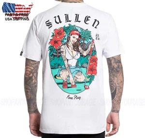 T-shirt manica corta uomo Sullen Art Collective Fore Play Premium Fit SCM7312 - Foto 1 di 7
