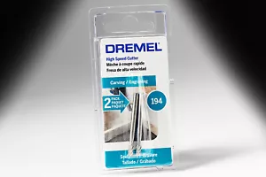 NEW DREMEL 194 PACK 2 HIGH SPEED CUTTERS ROTARY BITS 6522338 - Picture 1 of 1