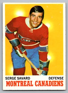 1970-71 TOPPS #51 SERGE SAVARD CANADIENS - Picture 1 of 3