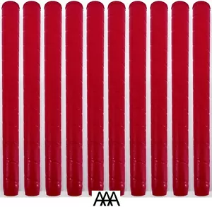 Tour Star + Impugnature da golf rosse oversize Made in USA Quantità = 10 cono ridotto - Foto 1 di 1
