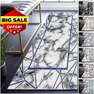 Luxury Long Hallway Runner Rug Bedroom Carpet Washable Rugs Kitchen Floor Mats - Picture 1 of 76
