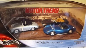 HOT WHEELS FAO SCHWARZ VINTAGE RACE SERIES *NEW* Ferrari/Porsche/Scarab (4A) - Picture 1 of 7