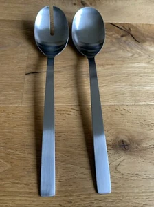 Auerhahn Takt Stainless Steel Cutlery Extra Large Salad Cutlery 30 Cm Matted - Picture 1 of 10