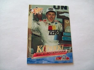 ALAN KULWICKI WHEELS ROOKIE THUNDER PLATINUM CARD #57 ROCKINGHAM WIN HOF - Picture 1 of 3