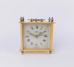 Orologio da tavolo vintage anni '80 PRIM Cecoslovacchia retrò vecchia scrivania decorazione - Foto 1 di 3
