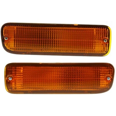 New Front Driver & Passenger Side Signal Light Set For 98-00 Toyota Tacoma 2WD - Image 1 of 4