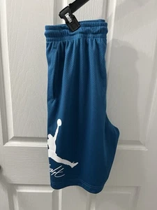 New Nike Air Jordan Woven Shorts Boys Youth Size XL 13-15 Years Industrial Blue - Picture 1 of 7
