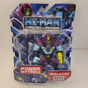 Mattel He-Man Masters Of The Universe Power Attack Skelett Actionfigur Neu mit Etikett - Bild 1 von 8