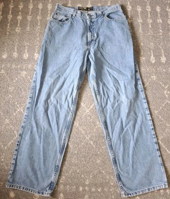 Jeans Structure Para Hombre 34X32* Pierna Ancha Azul Denim De Colección Y2k Patinador Grunge Foto 1 de 4