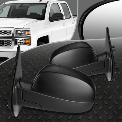 PARA 07-14 CHEVY SILVERADO GMC SIERRA PAR ESTILO OE ELÉCTRICO + ESPEJO RETROVISOR PUERTA LATERAL CON CALEFACCIÓN Foto 1 de 4