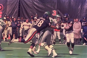 Negativo originale 35 mm NFL 1987 Scab 4 ottobre Chicago VS Philadelphia Jon Norris - Foto 1 di 2
