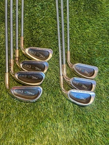Ping Eye2 Iron Set 5-PW & SW Beryllium Green Dot Regular Flex Steel Shaft - RH F - Picture 1 of 10