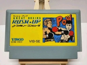 Great Boxing Rush Up Nintendo Famicom NES Japan import US Seller Tested - Picture 1 of 4