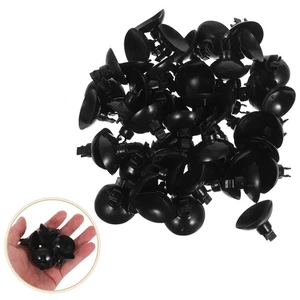 50pcs Clip a Ventosa per Acquario: Nero 30mm Ventose con Morsetti per Tubo 5mm per - Foto 1 di 20