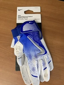 Guantes de Bateo NIKE Hyperdiamond Select Azul Real Softbol Talla Niñas Pequeños - Imagen 1 de 4