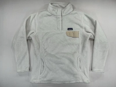 Pulôver de lã Patagonia feminino - Branco - Tamanho juvenil feminino XL (14) - Imagem 1 de 2