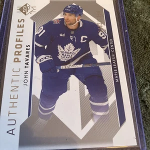 2023-24 Upper Deck SP Authentic Profiles Silver #AP-9 John Tavares (0482/1299) - Picture 1 of 2