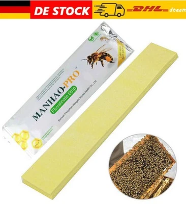 80x Streifen Bee Biene Tötung gegen Mite Schädlingsbekämpfung Fluvalinat Varroa - Bild 1 von 4