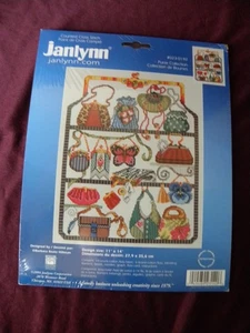 PURSE COLLECTION 0230140 Counted Cross Stitch Janlynn Barbara Baatz Hillman NEW - Bild 1 von 8