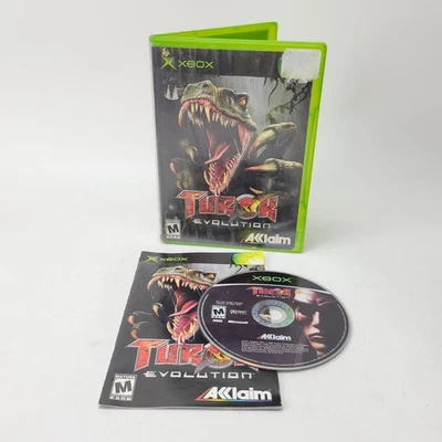 Turok: Evolution (Microsoft Xbox, 2002) Game Complete Tested - Image 1 of 4