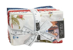 Belle Isle Moda Fat Eighths Bundle 100% Cotton 9"x22" Precut Fabric - Picture 1 of 2