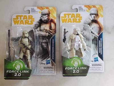 HASBRO STAR WARS FORCE LINK 2.0 RANGE TROOPER & Storm trooper Foto 1 de 4