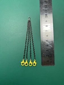 Chaînes De Levage 4 Brins, 1/50, Crochets Jaunes - Zdjęcie 1 z 1