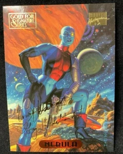 Marvel Masterpieces - Gold Foil Signature Series #82 - Nebula 1994 - Bild 1 von 2