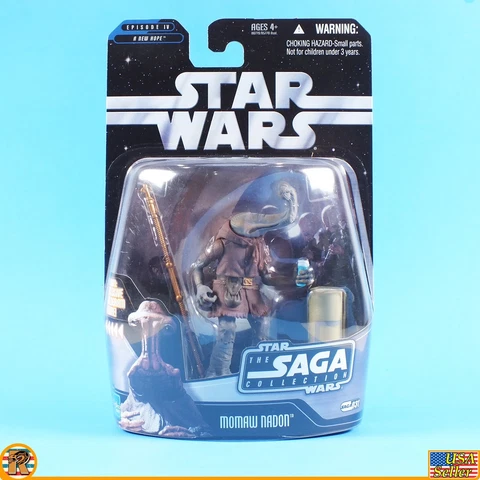 Star Wars - Momaw Nadon #31 (Solid Blue Cup) - Saga 2006 - MOC - [SGA6-21] Cover