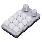 Mini Usb Keypad 12 Key Shortcut Programmable Keyboard With 2 Knob For Gamin Sp5