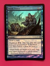 Think Twice Set Time Spiral (Foil) NM/M MTG