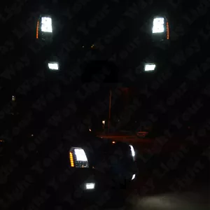 6x Xenon White LED Fog Driving DRL Light Bulbs Combo For 2007-2014 Escalade - Bild 1 von 7