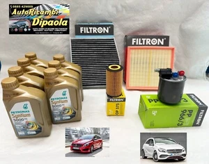 KIT TAGLIANDO MERCEDES CLASSE A W176 B W246 180 200 220 CDI 7L PETRONAS 4 FILTRI - Foto 1 di 3