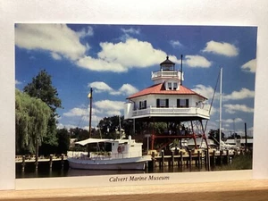 Calvert Marine Museum: Salomons, MD - Postal vintage - Imagen 1 de 3