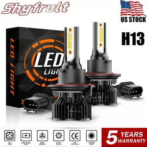 9008 H13 For 2017-2022 Ford F-650 F-750 led headlight high low-beam light bulbs - Bild 1 von 11