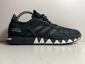 ADIDAS X NEIGHBORHOOD BOSTON SUPER BLACK TRAINERS SIZE 8.5 UK - Picture 1 of 8