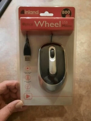 Inland Optical Wheel USB Mouse Brand New Sealed - Image 1 of 2