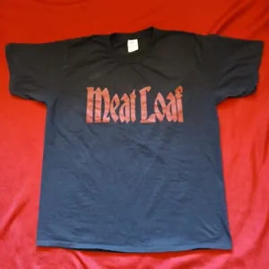 Meat Loaf Band Rock Sänger Tshirt schwarz Herren Large Vintage 90er - Bild 1 von 3