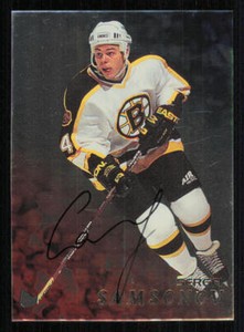 1998-99 Be A Player AUTO #10 Sergei Samsonov