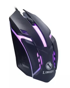 S1 Gaming Wired Mouse USB Luminous E-Sports Work Laptop Mute Gamer Mice - Picture 1 of 3