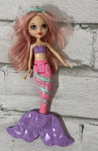 Barbie Fairytale Mini Mermaid 2014 muñeca de pelo rosa claro cabello rosa 7"" - Imagen 1 de 6