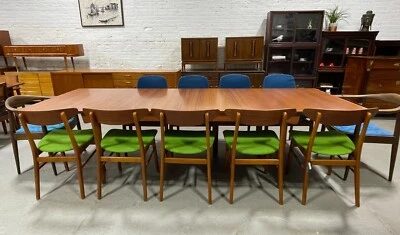 Mesa de comedor con extensión de teca Finn Juhl FD 540 de France & Son, c. 1950’s Foto 1 de 4