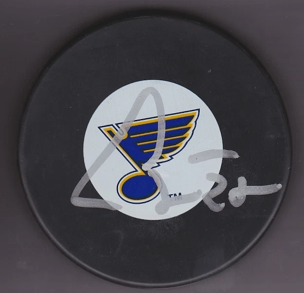 Disco firmado por Chris Stewart St. Louis Blues con certificado de autenticidad #4 Foto 1 de 1