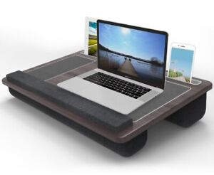 Laptop Tray with Cushion, Built in Mouse Pad & Wrist Pad for Notebook up to 17" 
