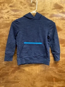 Unisex kids NWT "All in Motion" blue hoodie. Size XS 4/5. Reg $24.00 - Picture 1 of 2
