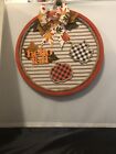 “Hello Fall “ Theme Hand Crafted 13 inch Wreath Wall Art