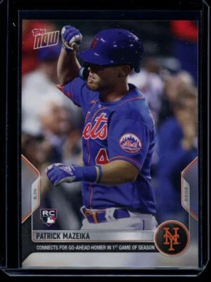 2022 Topps Now #179 Patrick Mazeika RC Base Card - Image 1 of 2