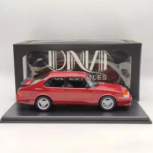 DNA Collectibles 1/18 Saab 900 Turbo T16 Airflow Red DNA000112 Resin Model Car - Picture 1 of 8